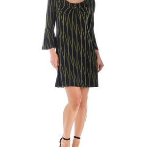 24seven Comfort Apparel Trumpet Sleeve Dress   Size: XL  Worn once!